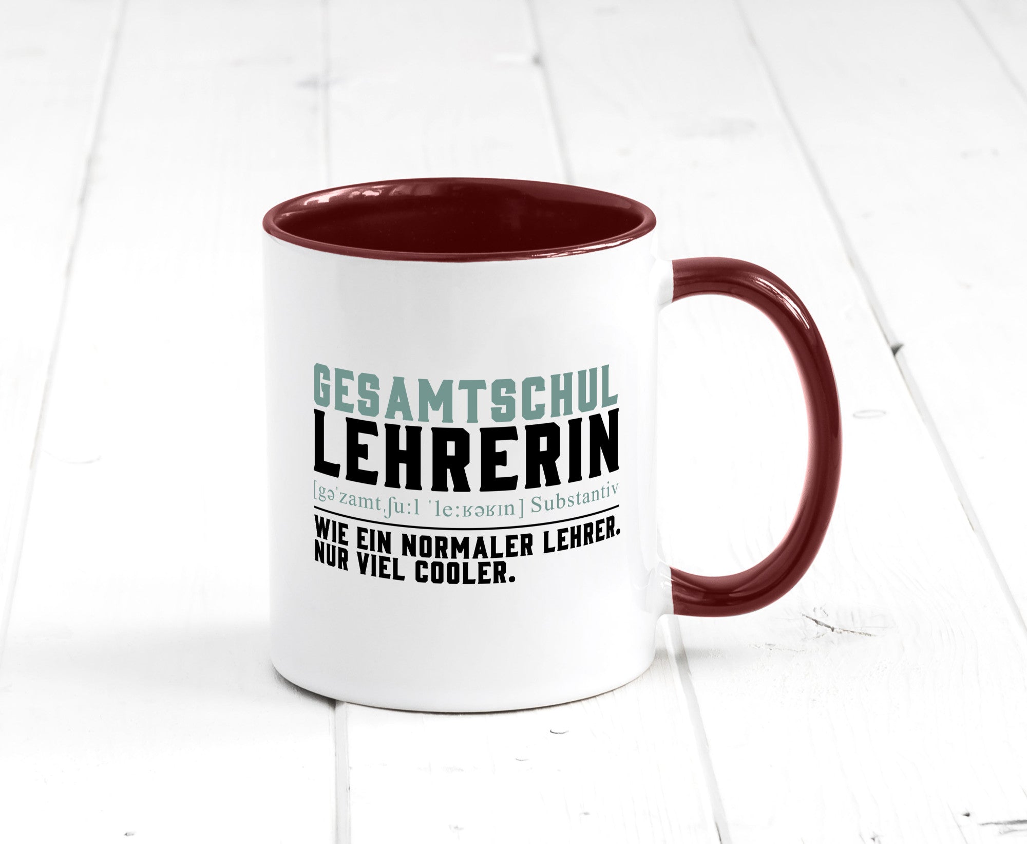 Gesamtschullehrerin | Unterricht Lieblingslehrerin Geschenkidee Humor Tasse