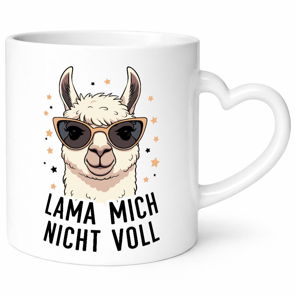 Lama mich nicht voll | Alpaka Geschenk Humor Geschenkidee lustiger Spruch Tasse