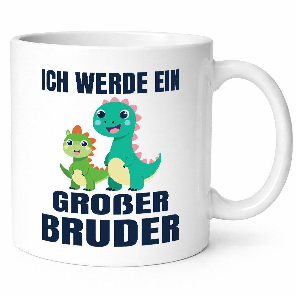 Ich werde großer Bruder | Dino Sohn Junge Geschenk Familie Geschenkidee