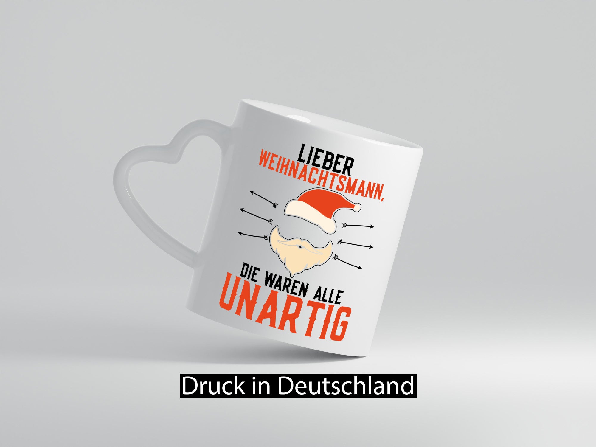 Die waren alle unartig | Weihnachtsmann Geschenke artig Geschenk Humor