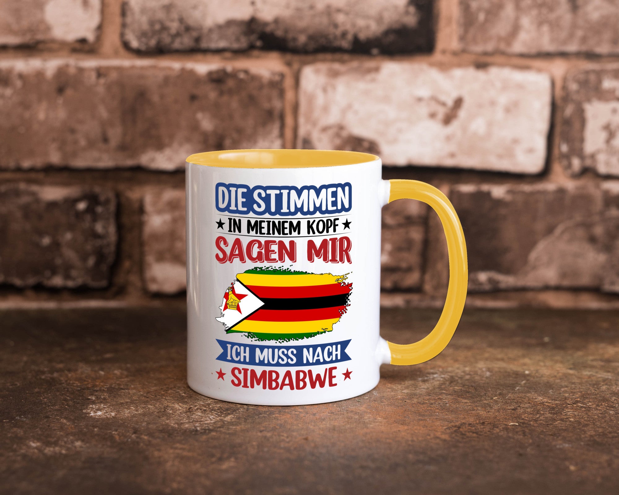 Simbabwe | Urlaub Stimmen in meinem Kopf Traumland v2 Geschenk Humor
