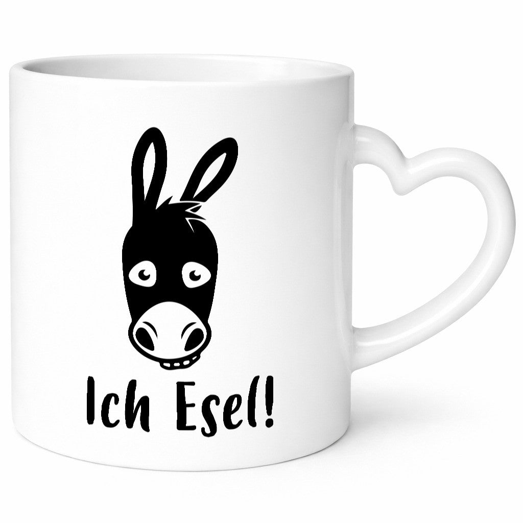 Ich Esel | Liebhaber lustig Humor Geschenkidee Geschenk Tasse