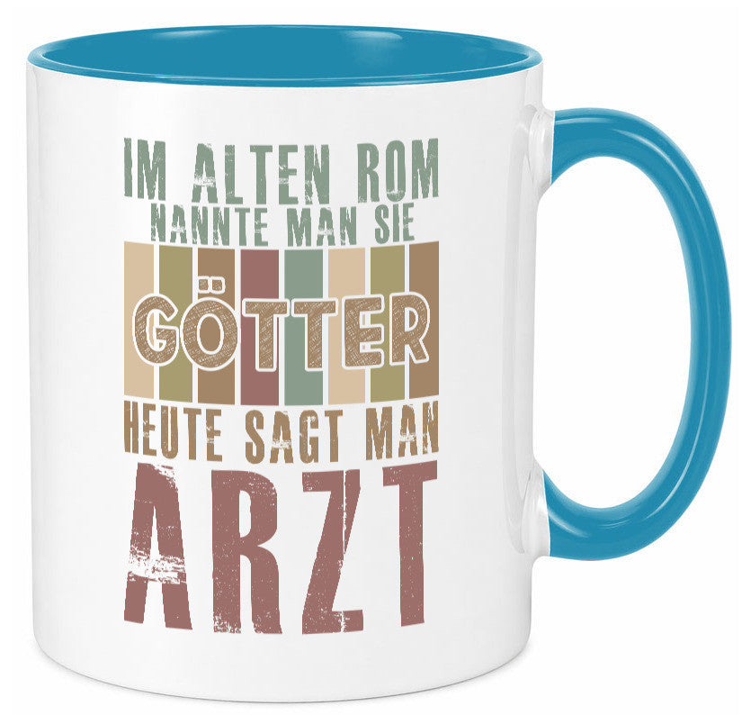 Heute sagt man: Arzt | Medizin Doktor Facharzt Geschenk Humor Geschenkidee Tasse
