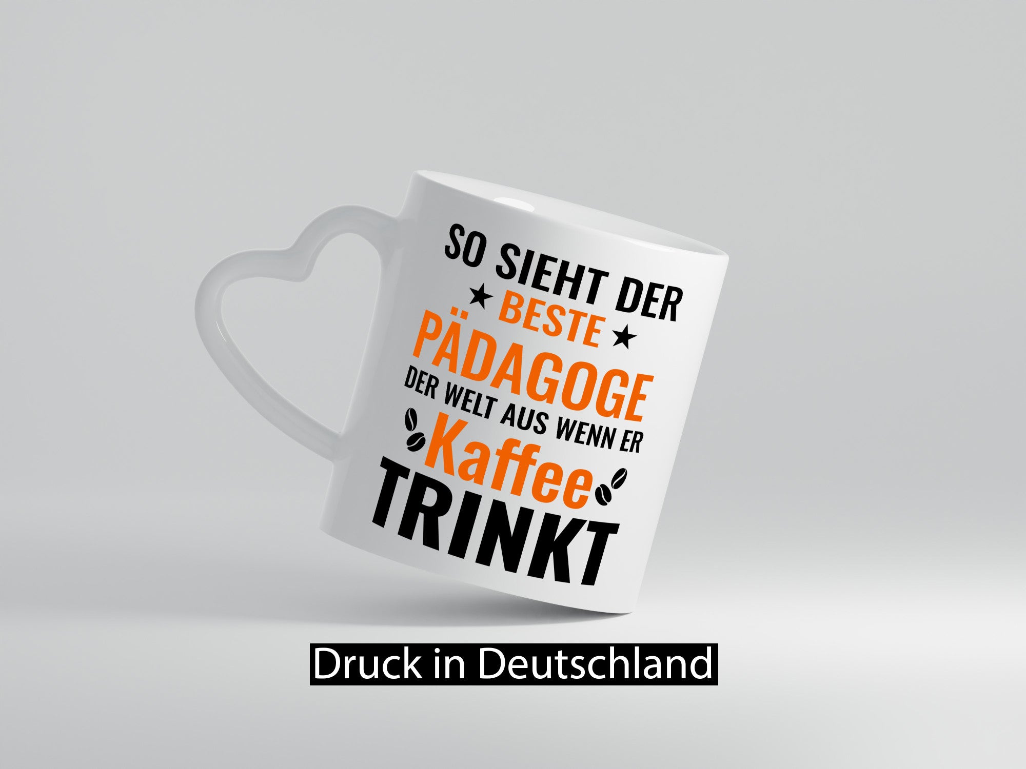 Kaffee trinkt: Pädagoge | Pädagogik Geschenk Humor Geschenkidee lustiger Spruch