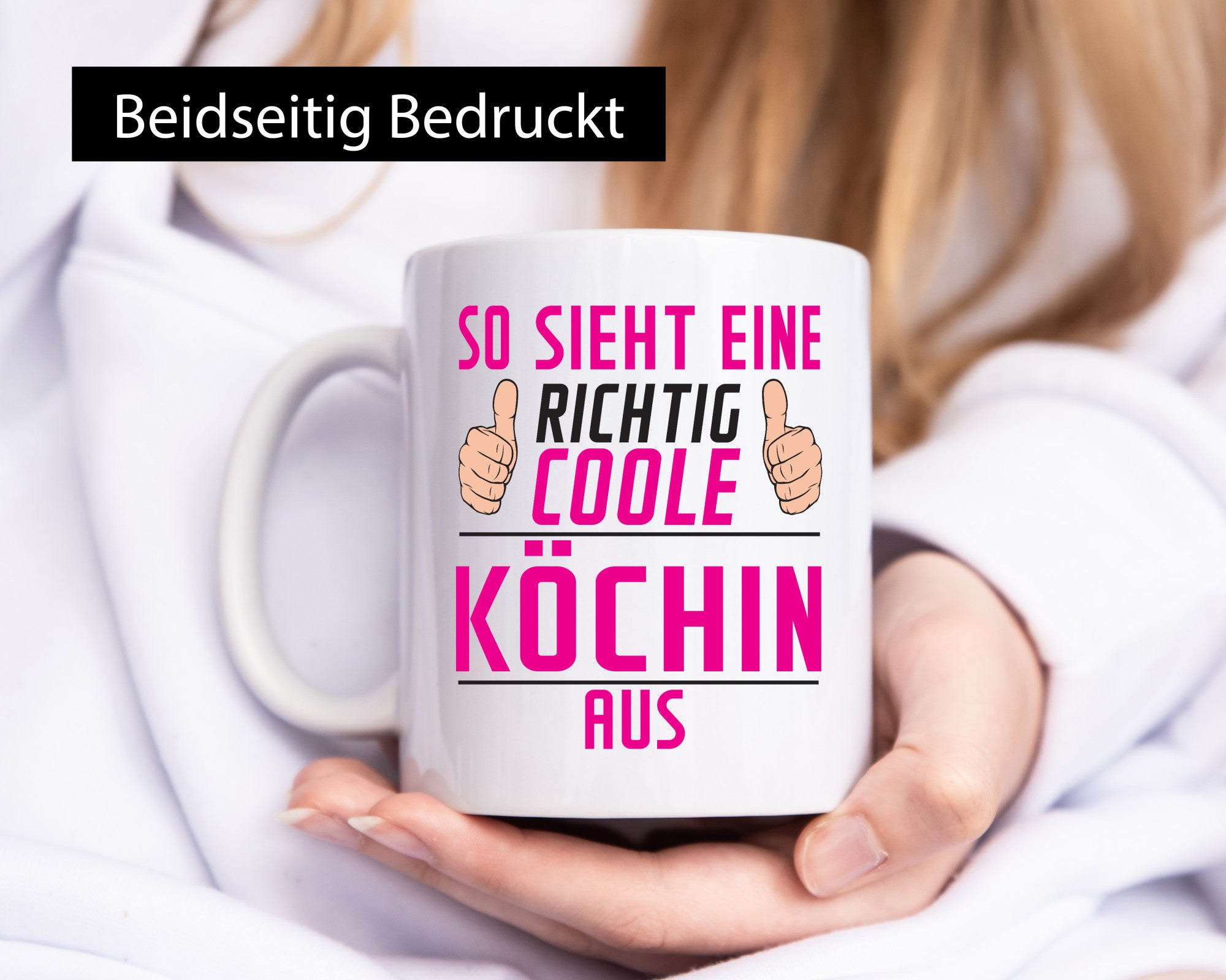 Richtig Coole Köchin | Chefköchin Chefkoch Geschenk Arbeit Kollegen Büro