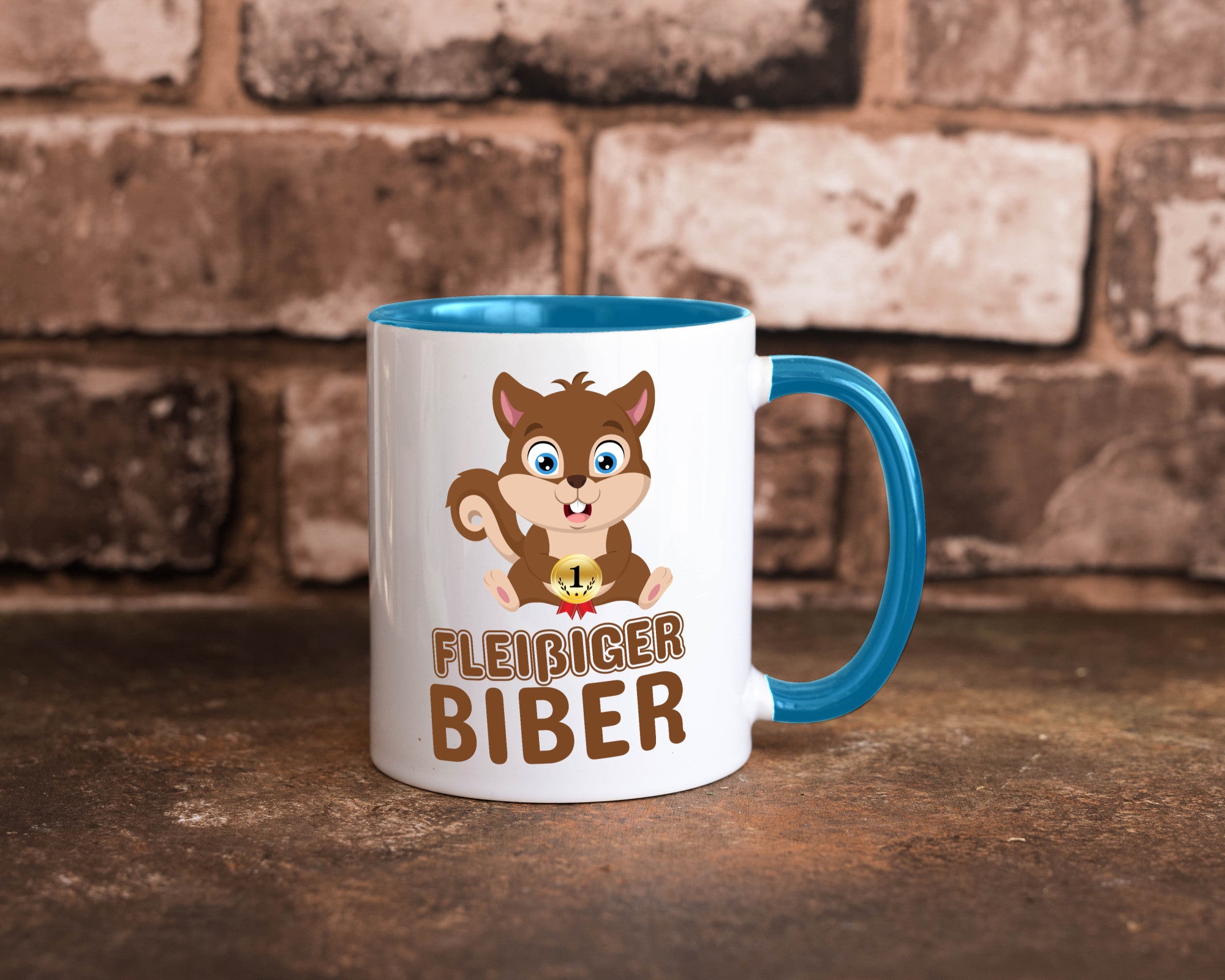 Fleißiger Biber | Motiv Tasse Kinder Geburtstag lustig Geschenkidee Geschenk