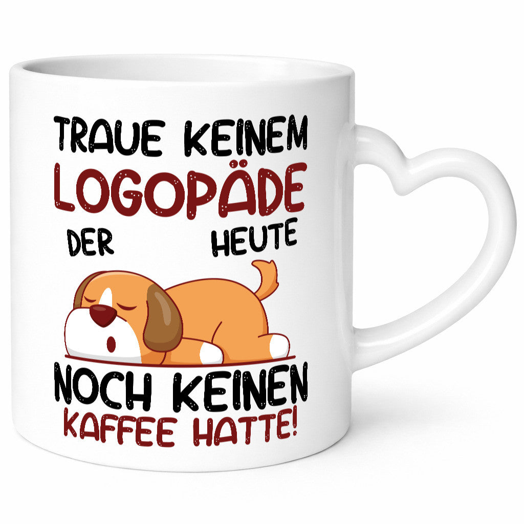 Traue keinem Logopäde | Sprachtherapie lustiger Spruch Geschenk Humor