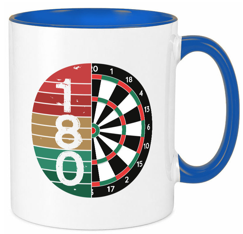 Dartsboard | Retro Dartspieler Kollege Freunde Geschenkidee Arbeit Kollegen