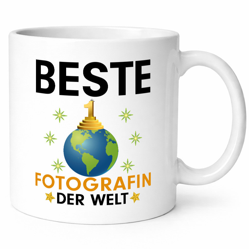Welt Beste Fotografin | Fotografie Kamera Geschenkidee Humor Tasse