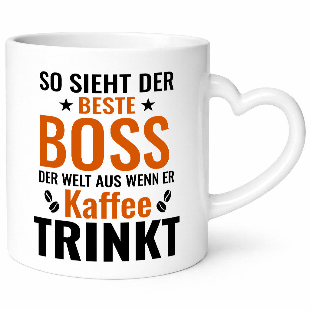 Kaffee trinkt: Boss | Führungskraft Vorgesetzter Geschenkidee Humor Tasse