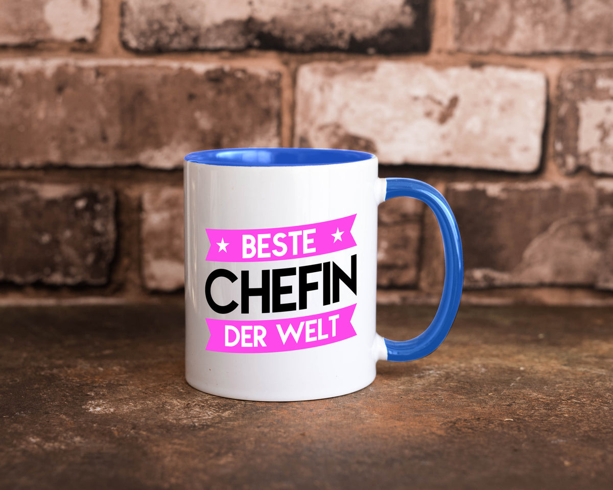Beste Chefin | Führungskraft Vorgesetzte Humor Arbeit Kollegen Büro Tasse