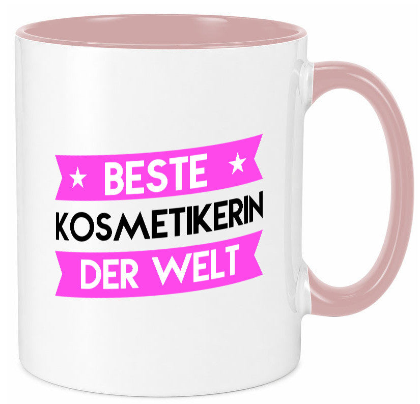 Beste Kosmetikerin | Kosmetik Stylistin Visagistin Geschenkidee Humor Tasse