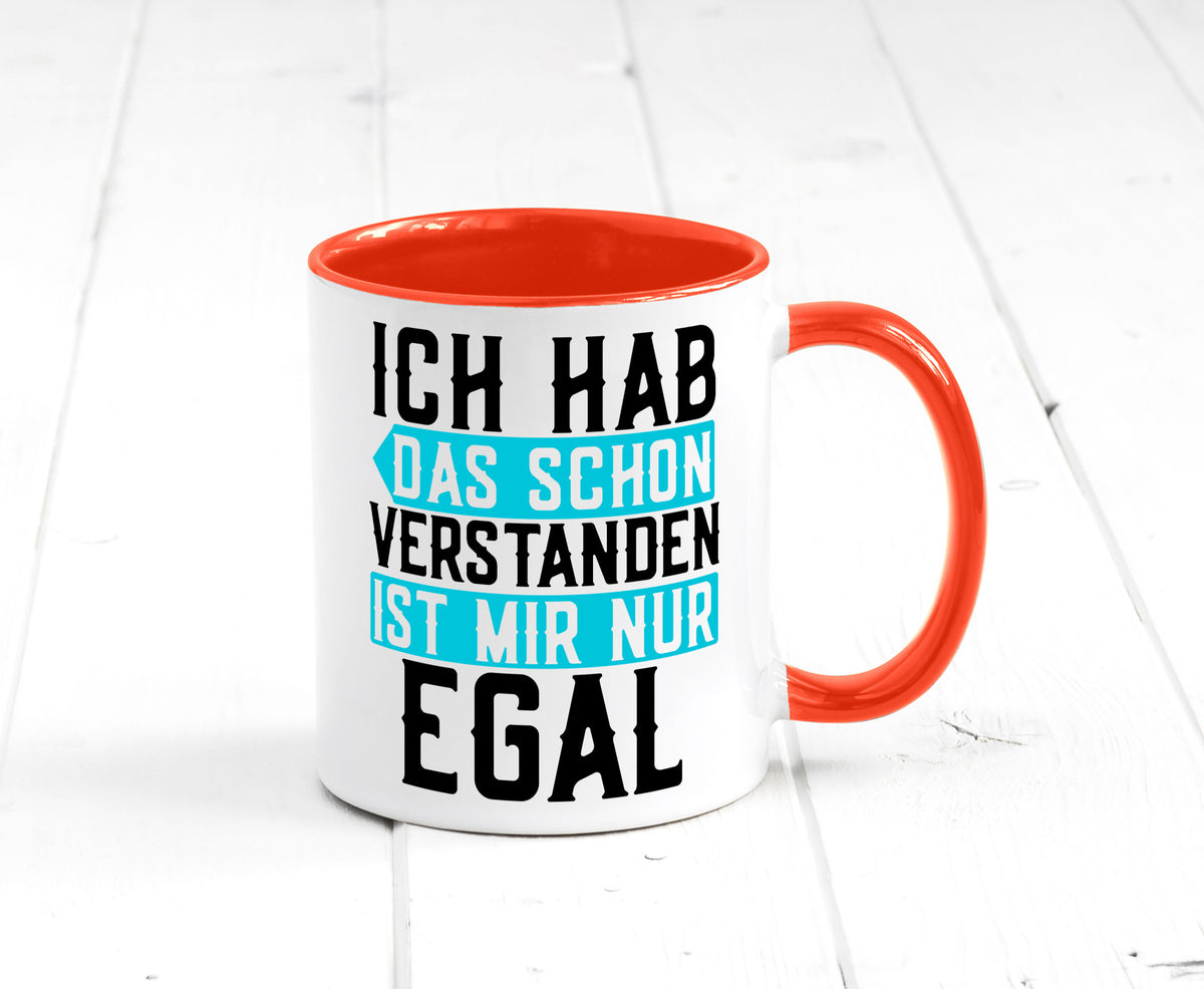 Ist mir egal | Protest Teenager Humor Spruch Büro lustig Arbeit Kollegen Tasse