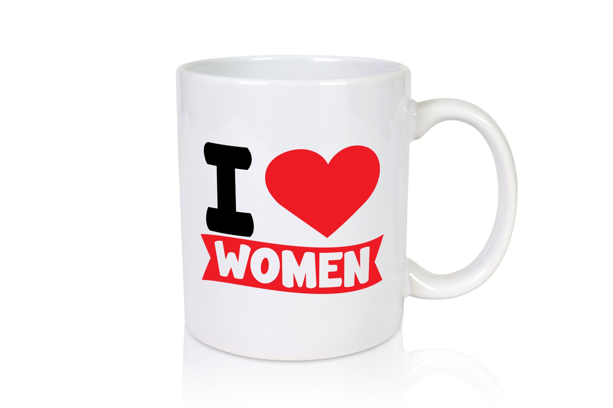 I love woman | Frauen Ich liebe v2 lustig Familie Geschenkidee Geschenk Tasse