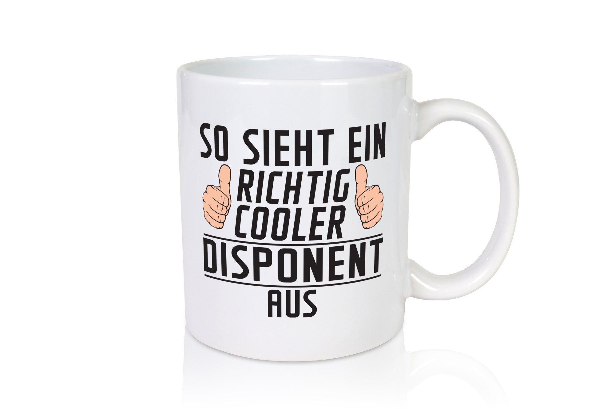 Richtig Cooler Disponent | Zuteiler Geschenkidee Humor Tasse