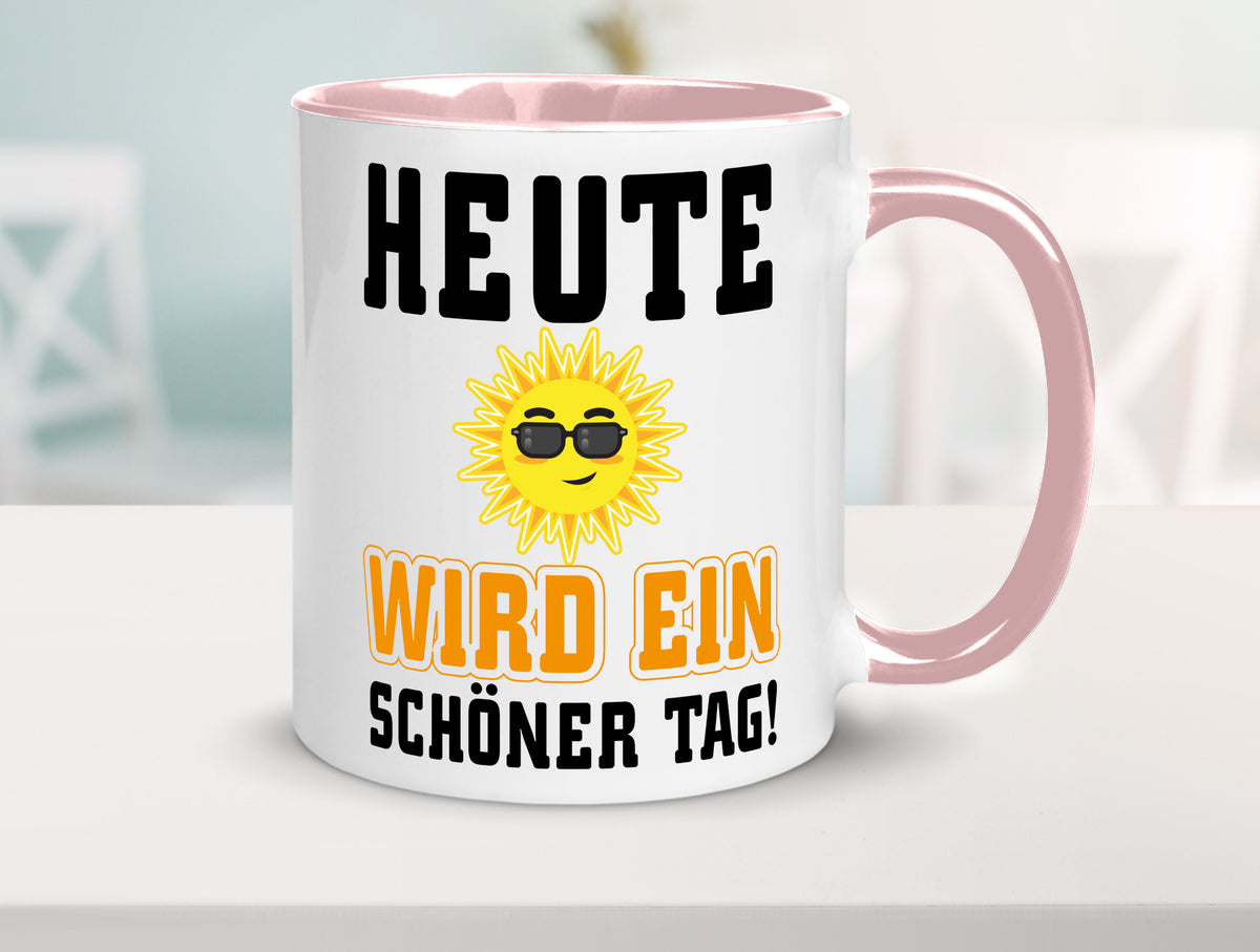 Schöner Tag Geschenk Humor Geschenkidee lustiger Spruch Tasse