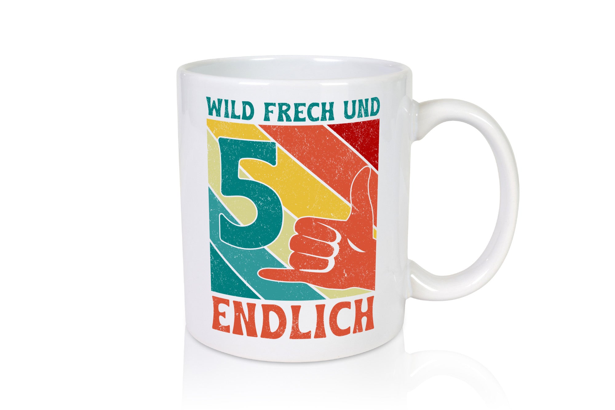 5. Geburtstag | 5 Jahre Wild und Frech Geschenk Geschenkidee lustiger Spruch