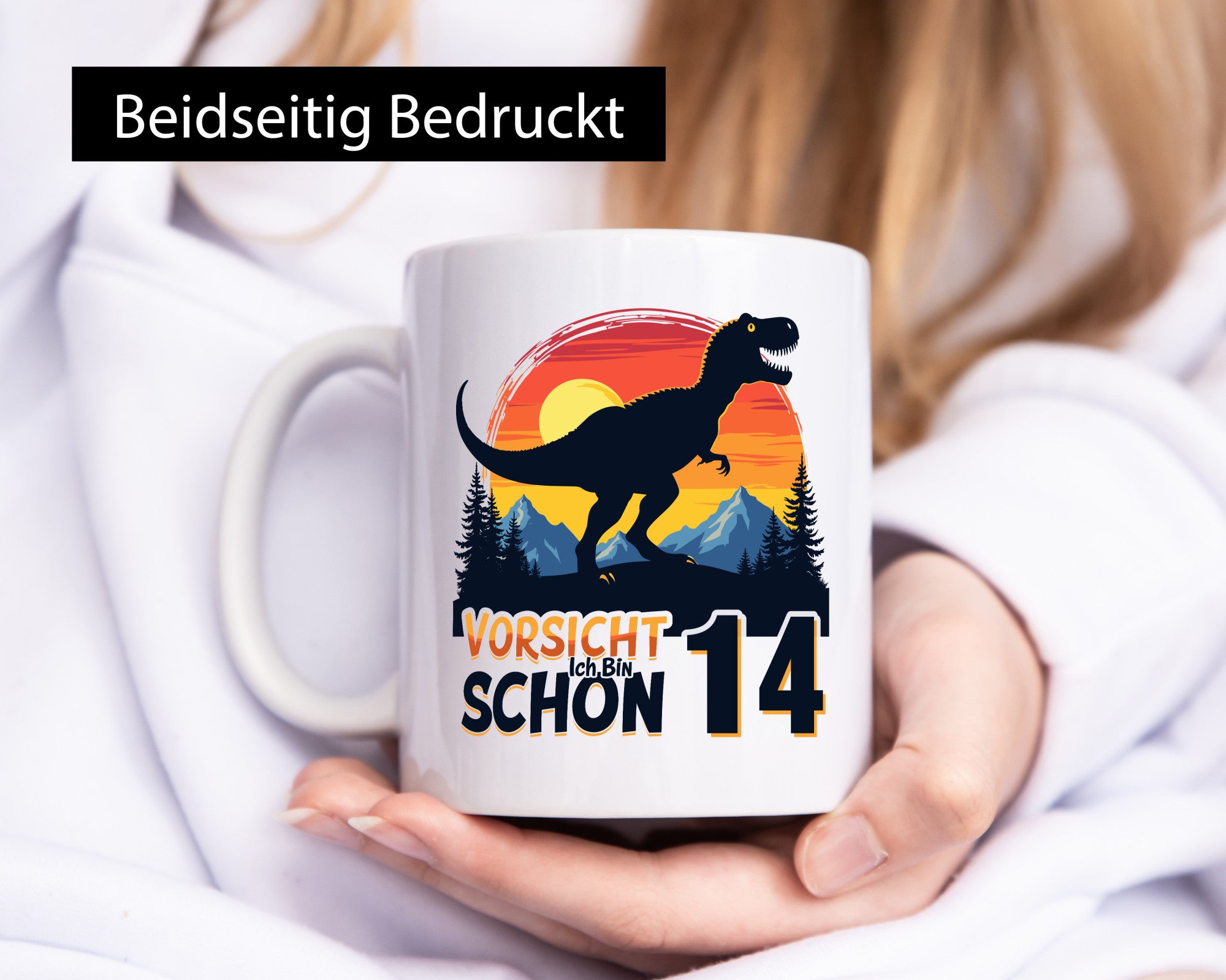 12. Geburtstag | 12 Jahre Dinosaurier v2 Geschenkidee Humor Tasse