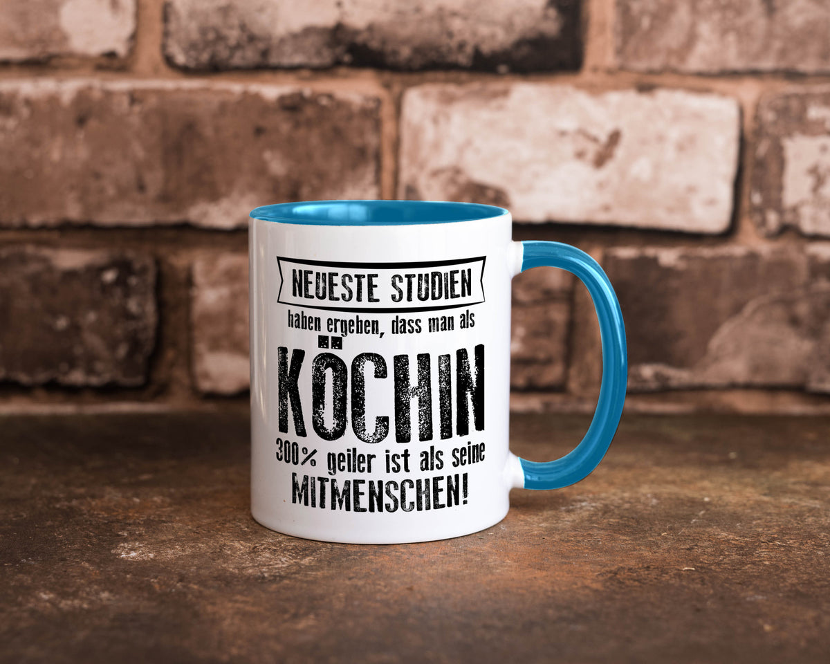 Neuste Studien: Köchin | Chefköchin Chefkoch Geschenk Arbeit Kollegen Büro Tasse