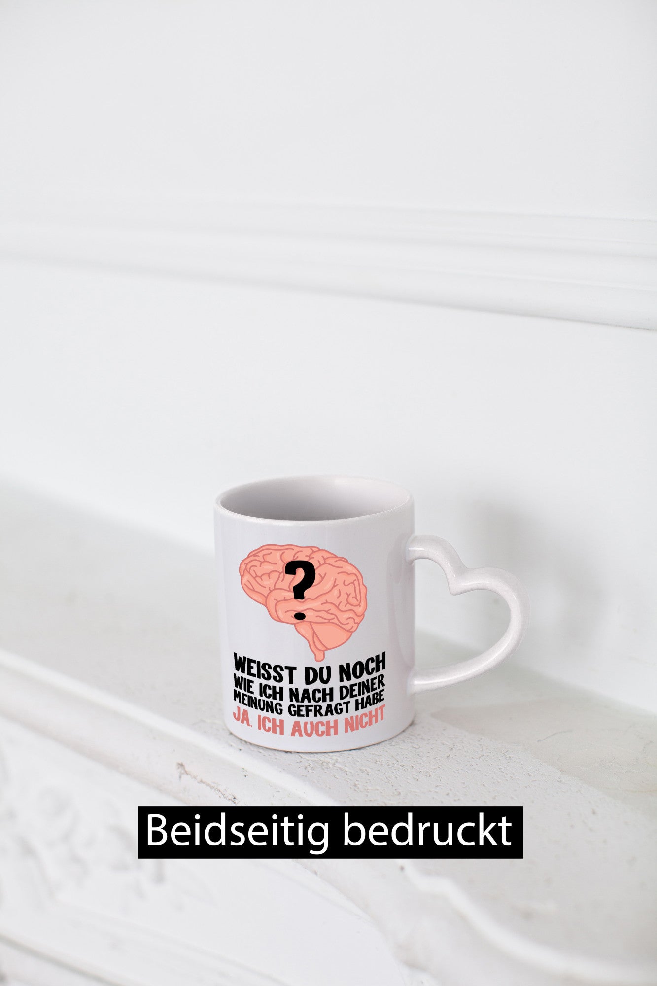 Deine Meinung lustig Humor Geschenkidee Geschenk Tasse