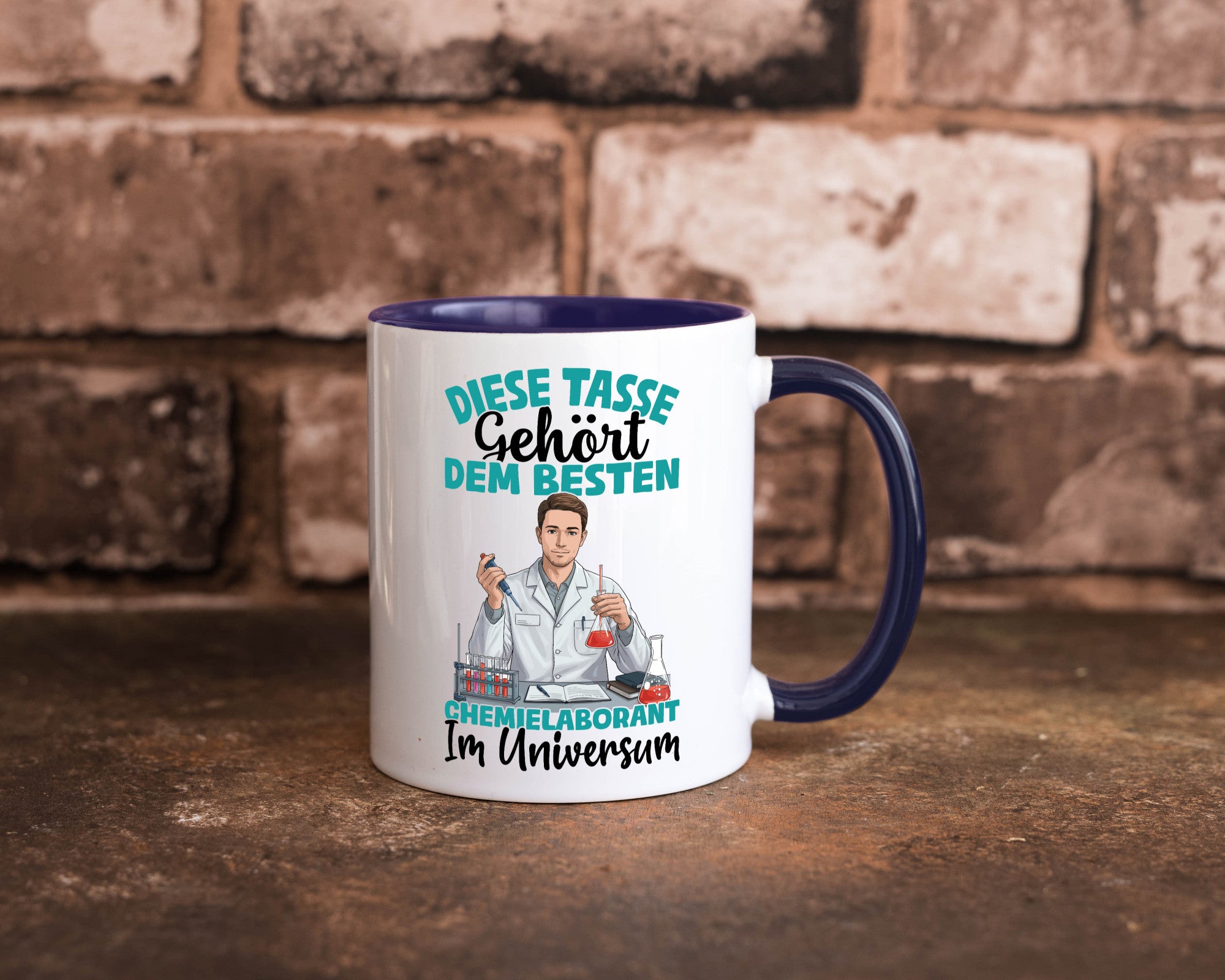 Im Universum: Chemielaborant | Laborant Chemie Humor Geschenkidee Tasse