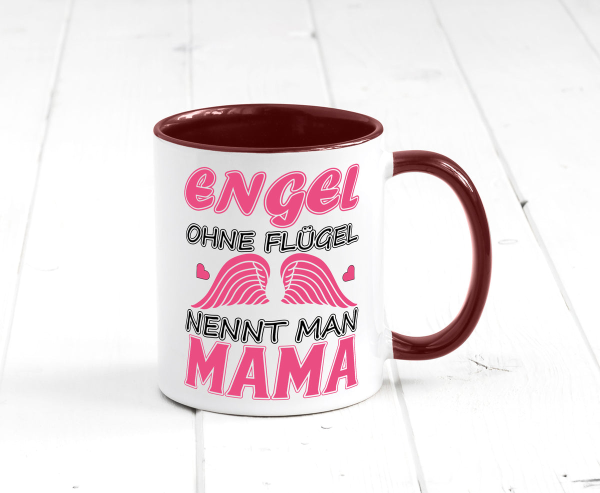 Mama Engel Humor Familie Geschenkidee Tasse