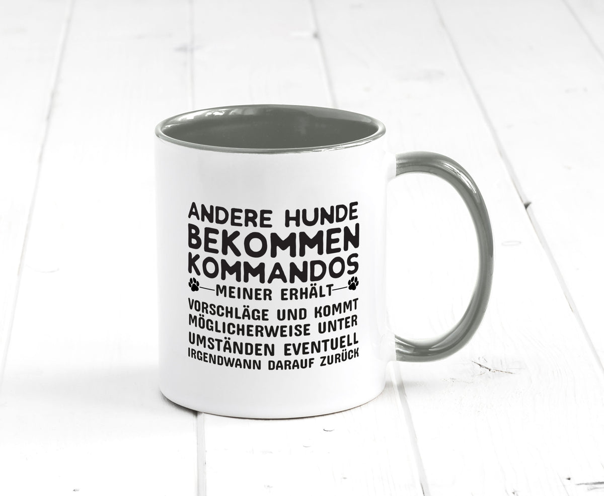 Hunde Training | Hundebesitzer Tasse Hundekommando lustig Tierliebhaber Humor