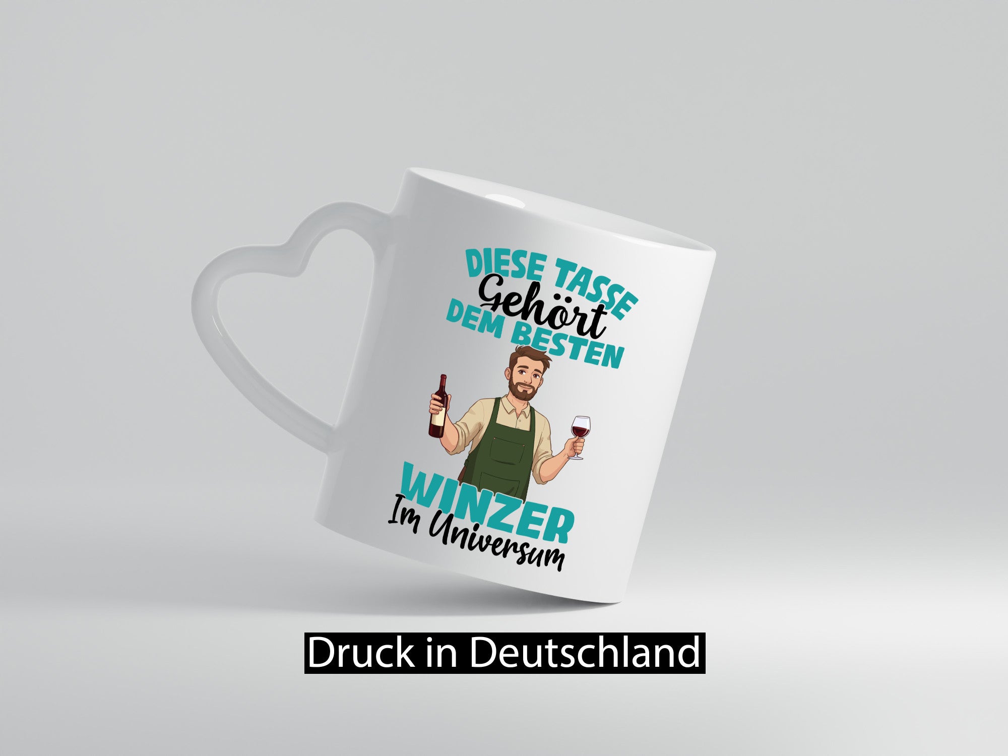 Im Universum: Winzer | Weinbauer Wein Geschenkidee Humor Tasse