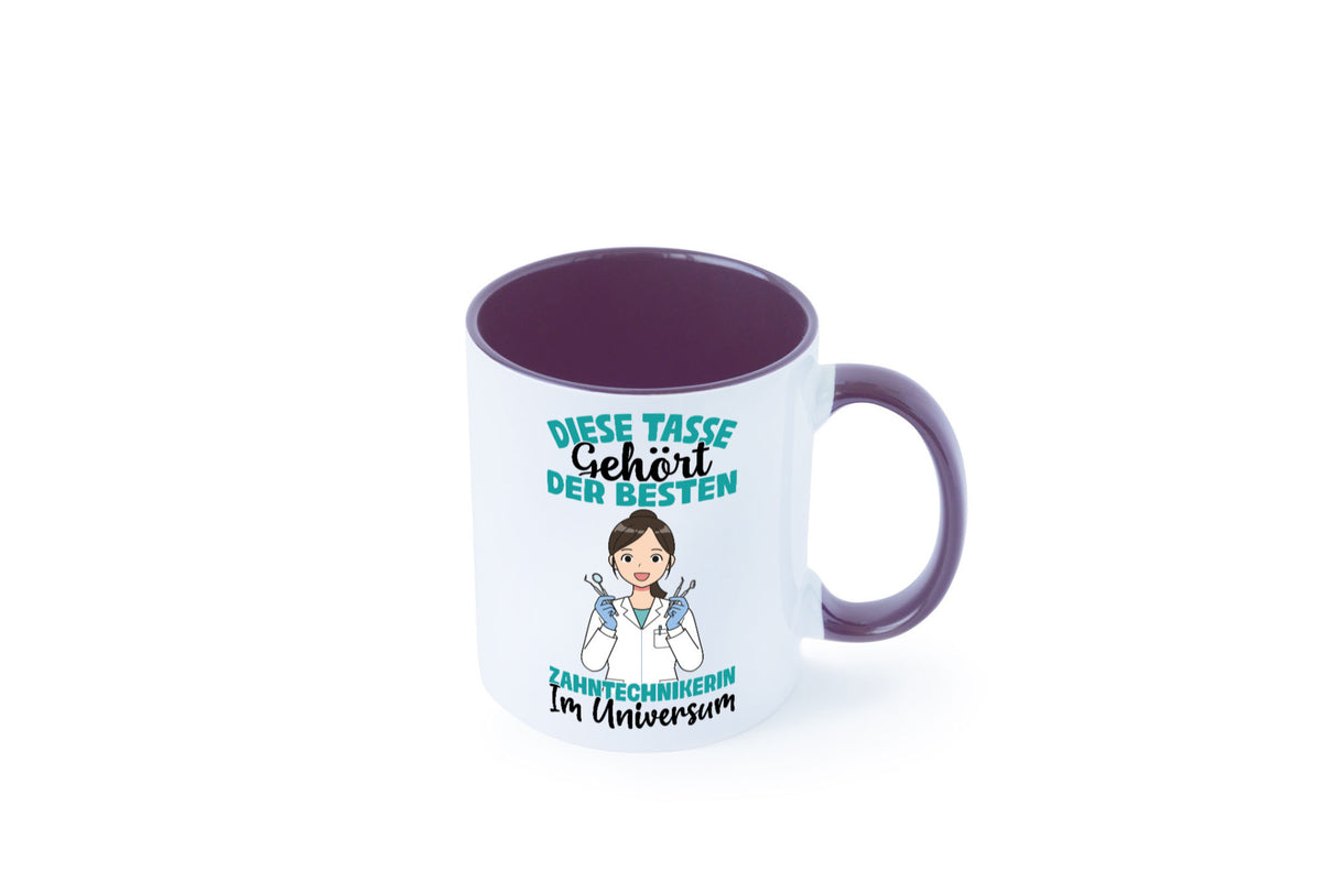 Im Universum: Zahntechnikerin | Zahnmedizin Humor Geschenkidee Tasse