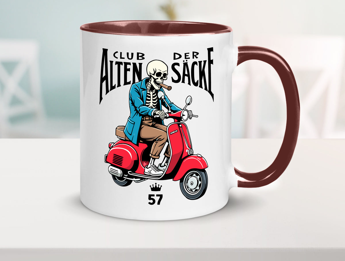 57. Geburtstag | 57 Jahre Club der alten Säcke v2 Geschenk Geschenkidee Tasse