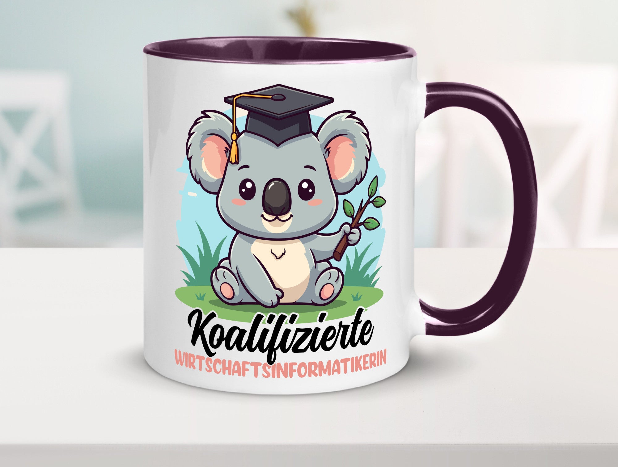 Koalifizierte Wirtschaftsinformatikerin | Informatikin lustiger Spruch Geschenk