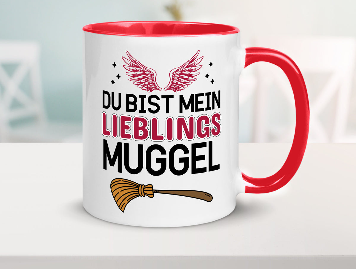 Lieblings Muggel Geschenk Humor Geschenkidee lustiger Spruch Tasse