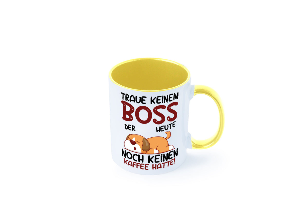 Traue keinem Boss | Führungskraft Vorgesetzter Geschenkidee Humor Tasse