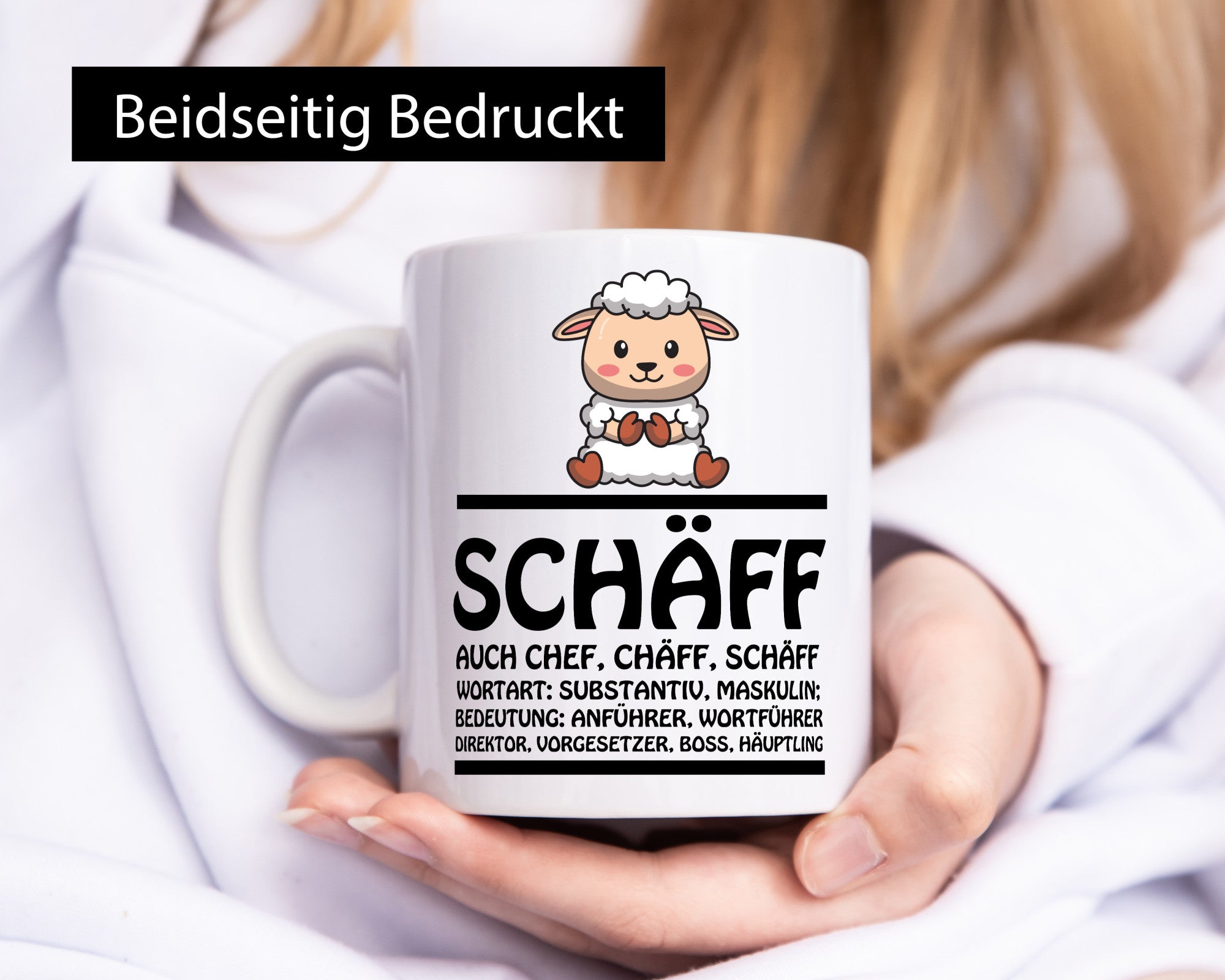 Schaff ? Chef Tasse Geschenk Arbeit Kollegen Büro lustiger Spruch