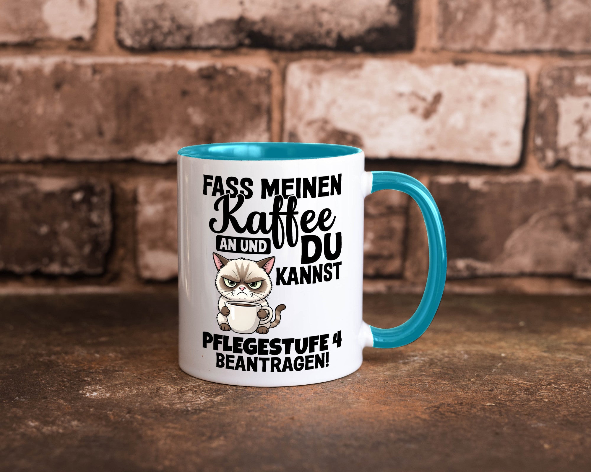 Fass meinen Kaffee an | Pflegestufe 4 Krankenschwester v3 Geschenkidee Humor