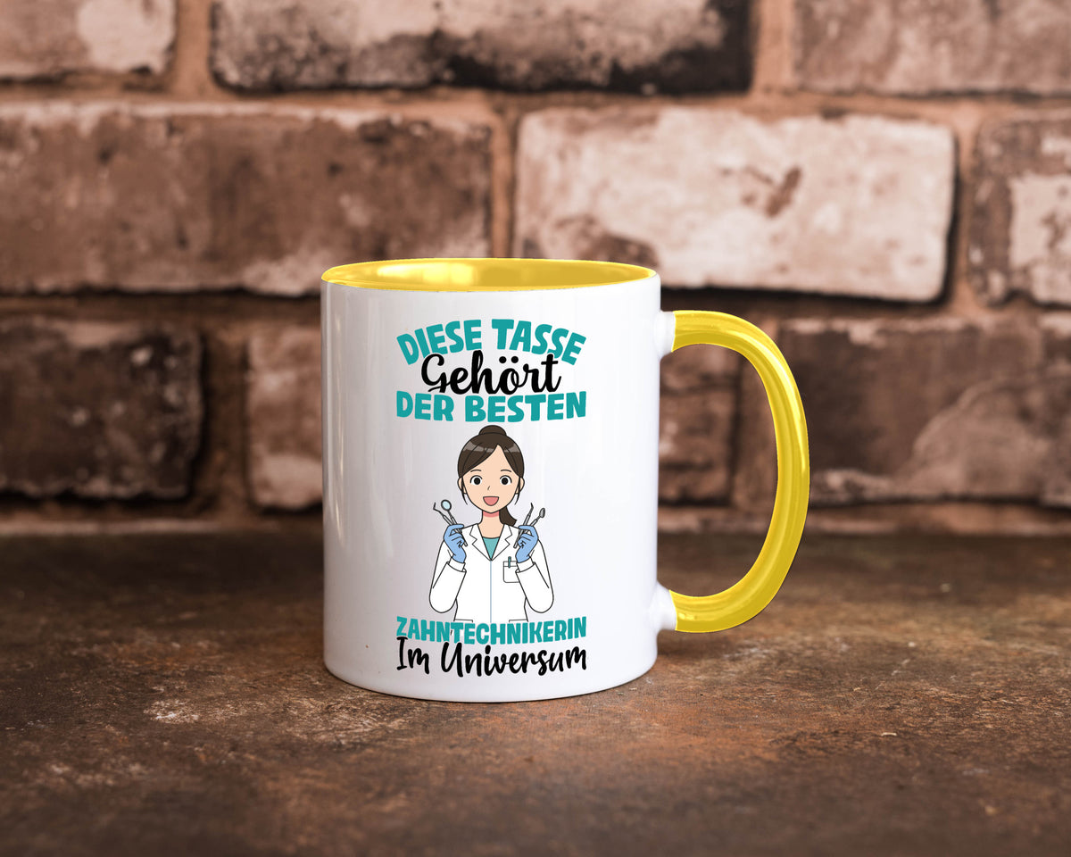 Im Universum: Zahntechnikerin | Zahnmedizin Humor Geschenkidee Tasse