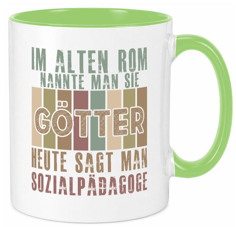 Heute sagt man: Sozialpädagoge | Pädagoge lustiger Spruch Geschenk Humor Tasse
