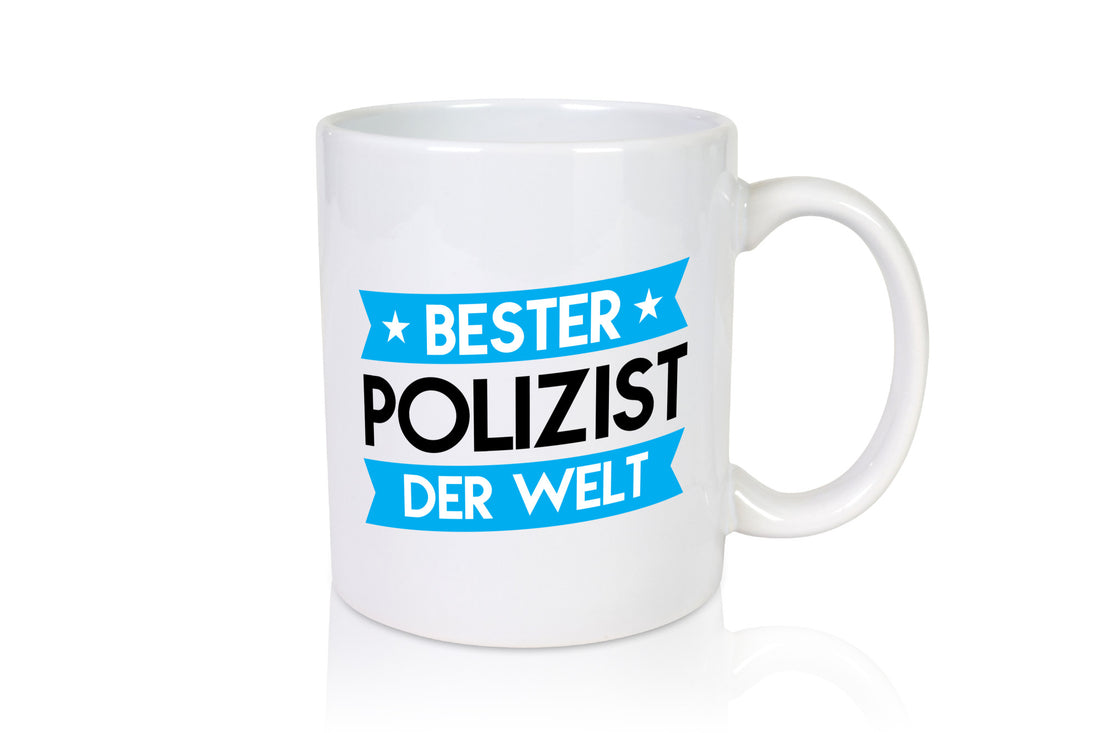 Bester Polizist | Polizei Geschenk Humor Geschenkidee lustiger Spruch Tasse
