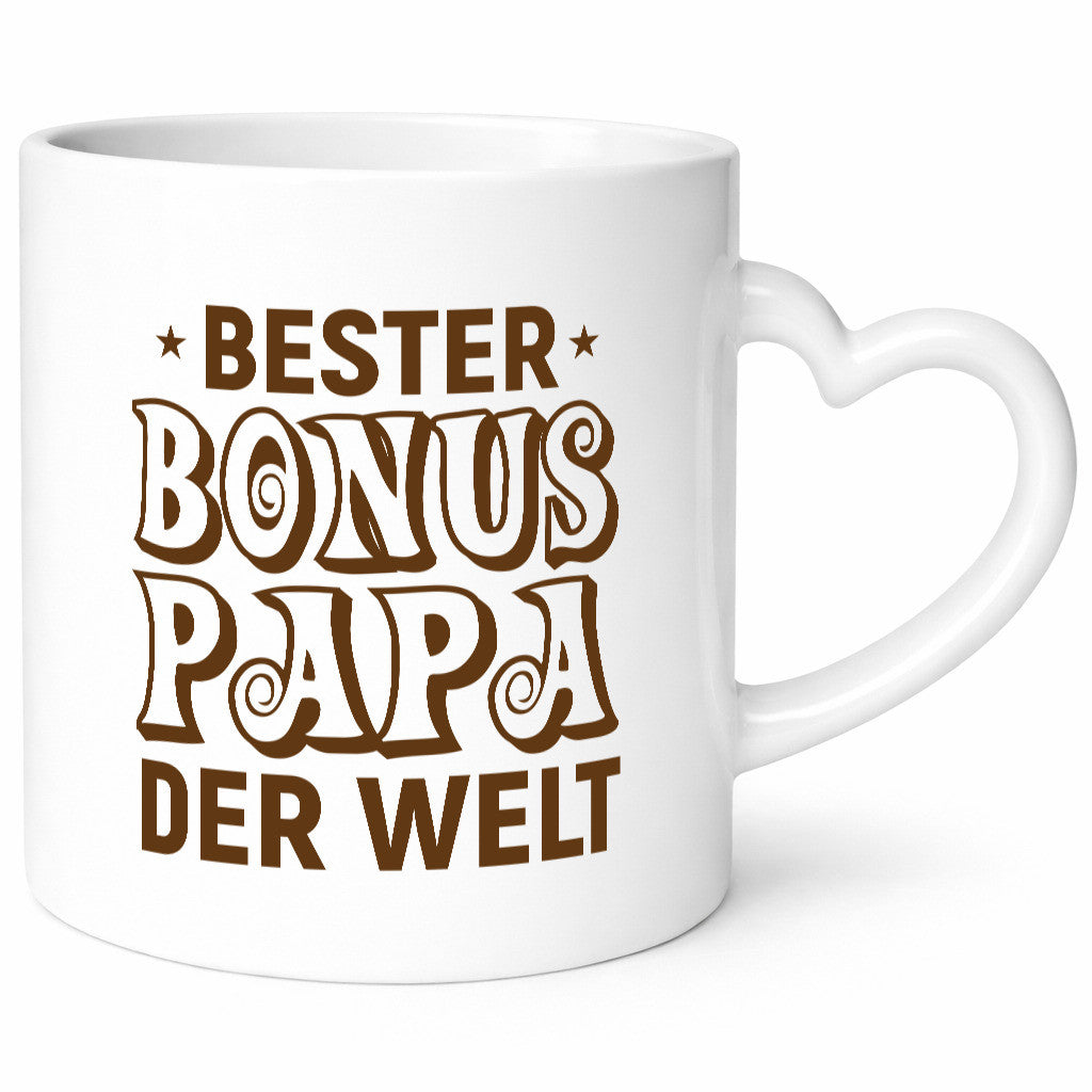 Bester Bonus Papa der Welt | Vatertag Humor Familie Geschenkidee Tasse
