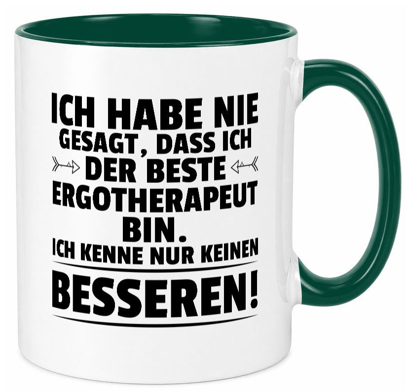 Der Beste Ergotherapeut | Ergotherapie Geschenkidee Humor Tasse