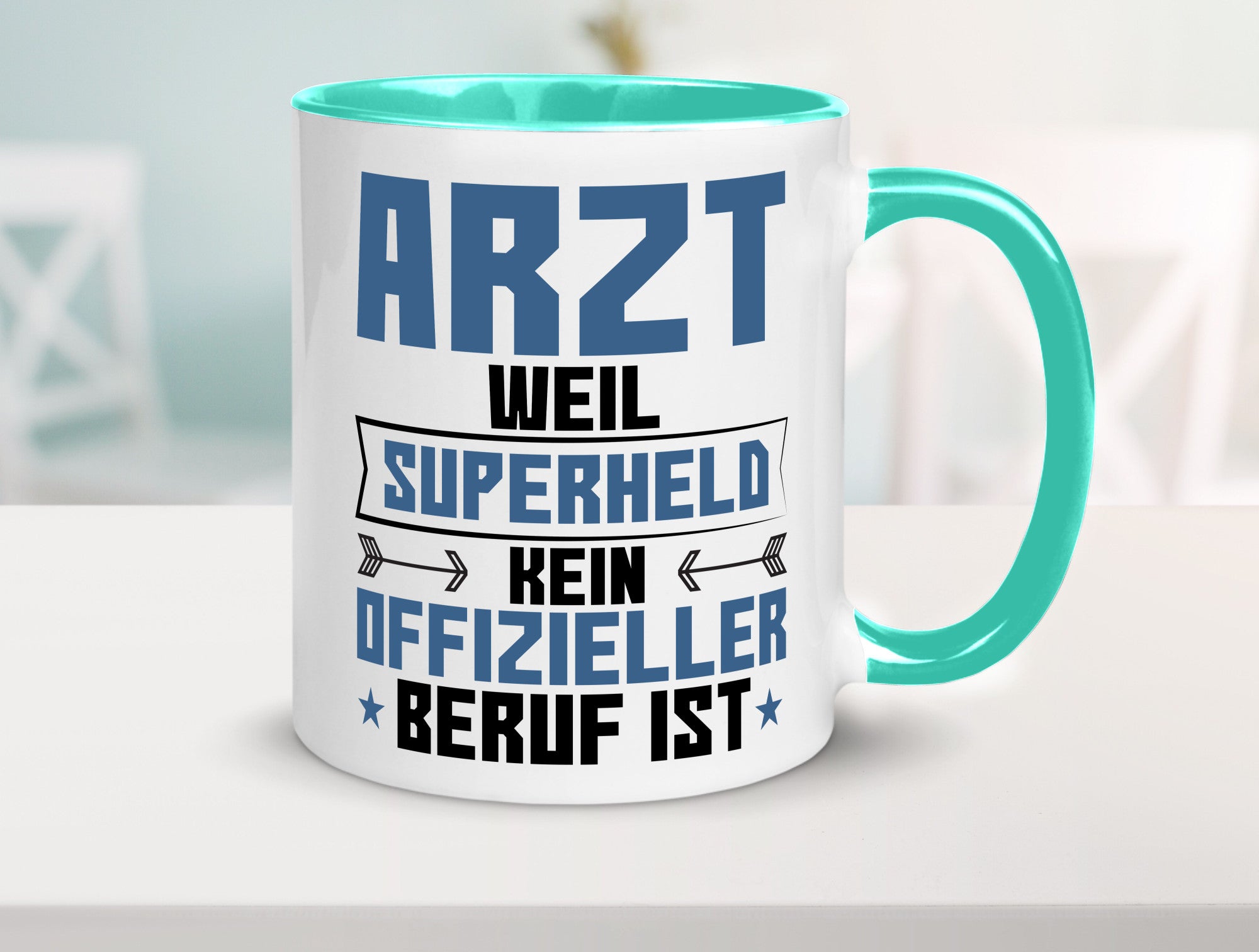 Superheld Arzt | Medizin Doktor Facharzt Geschenk Humor Geschenkidee lustiger