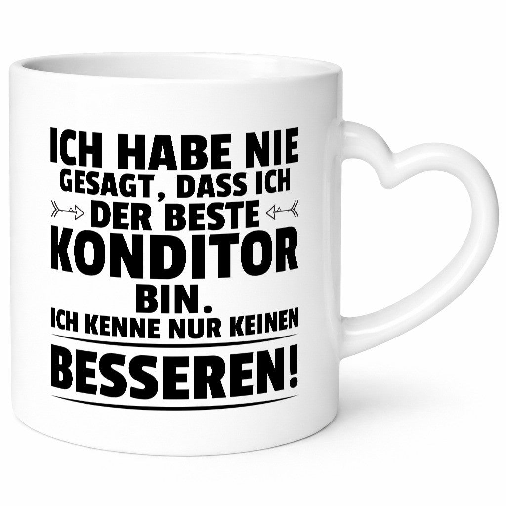 Der Beste Konditor | Konditorei Geschenkidee Humor Tasse