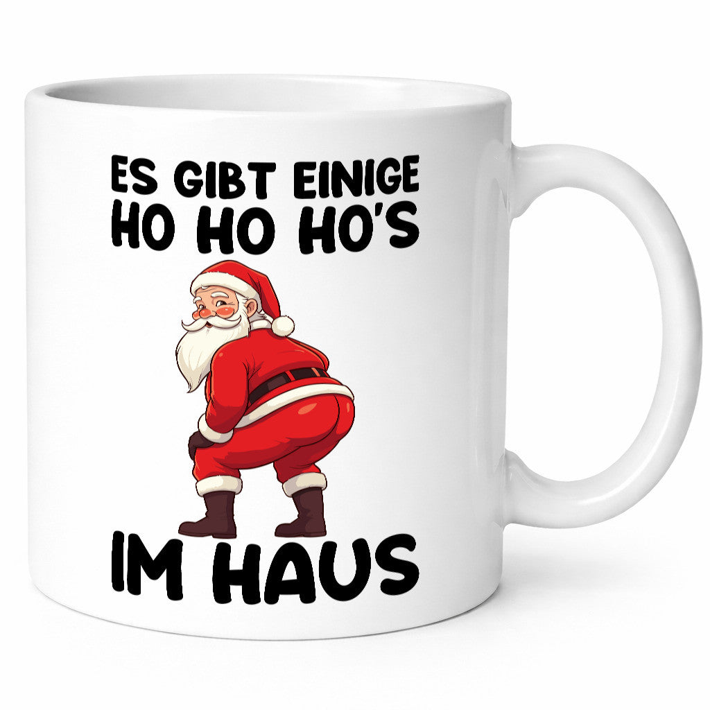 Es gibt einige ho hos im Haus Weihnachten Geschenk Humor Geschenkidee lustiger