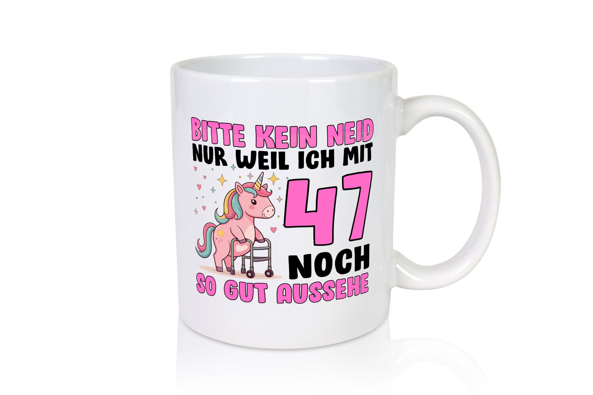 47. Geburtstag | 47 Jahre Mit noch so gut aussehen Humor Geschenkidee Tasse