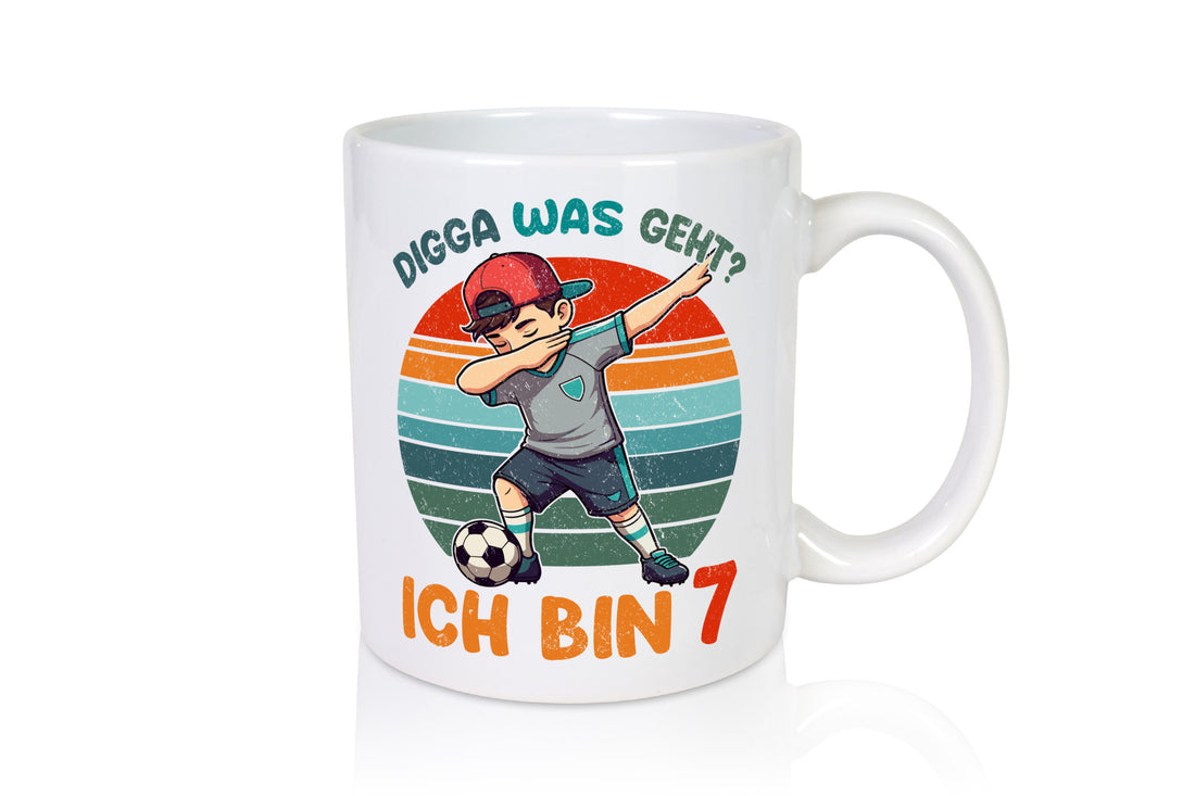 7. Geburtstag | 7 Jahre digga ich bin Dabbing Geschenk Geschenkidee lustiger Tasse