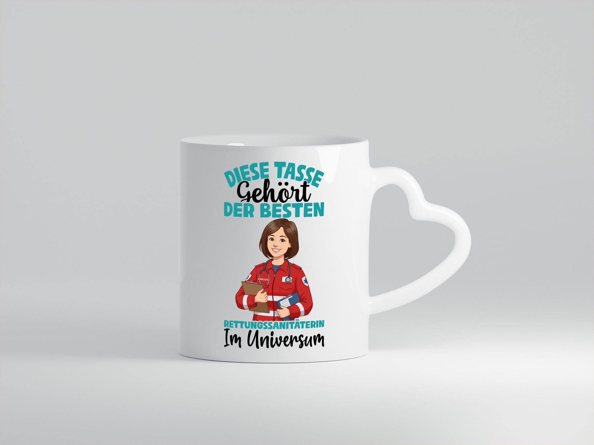 Im Universum: Rettungssanitäterin | Sanitäter lustiger Spruch Geschenk Humor