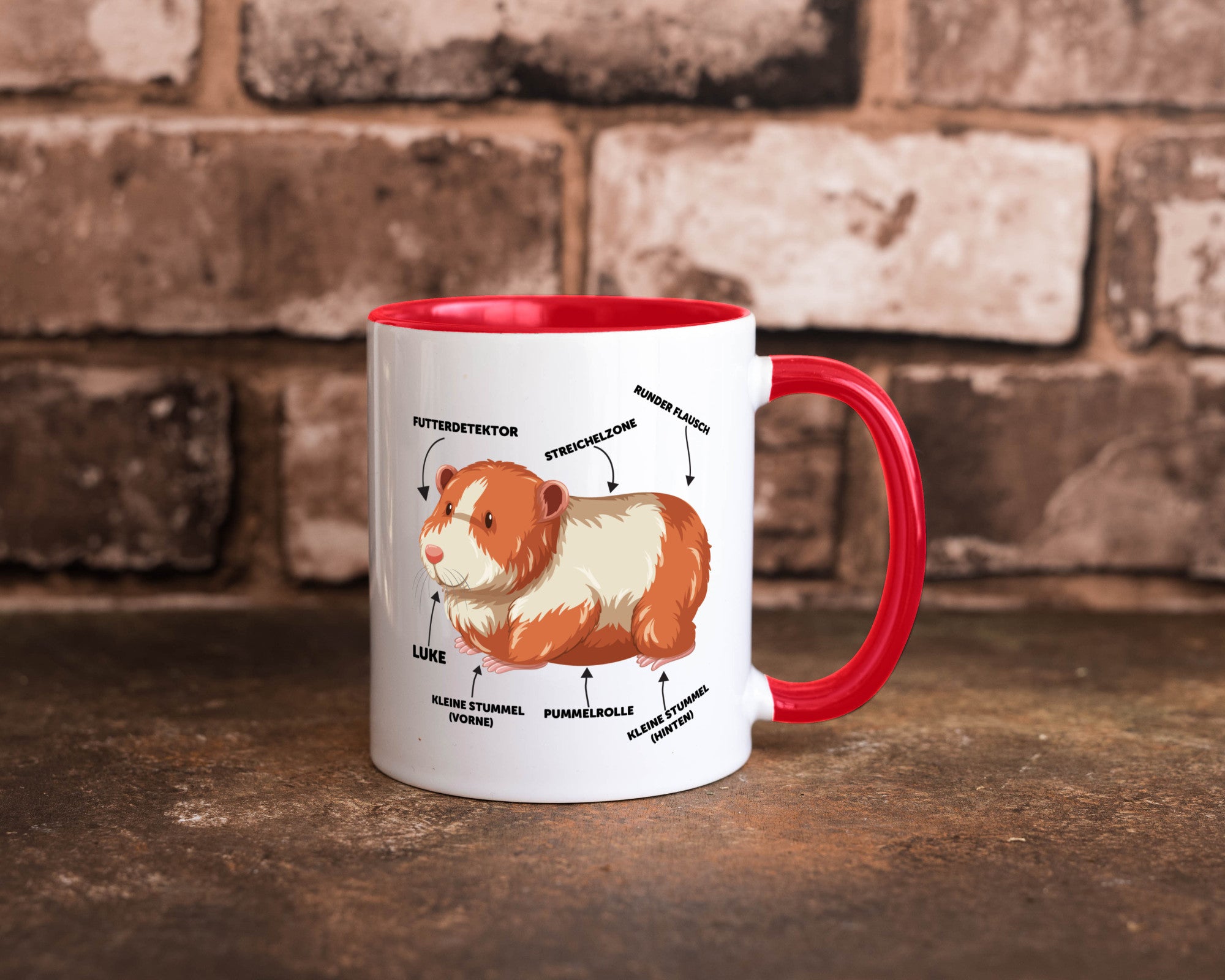 Meerschwein Geschenkidee Humor Tasse