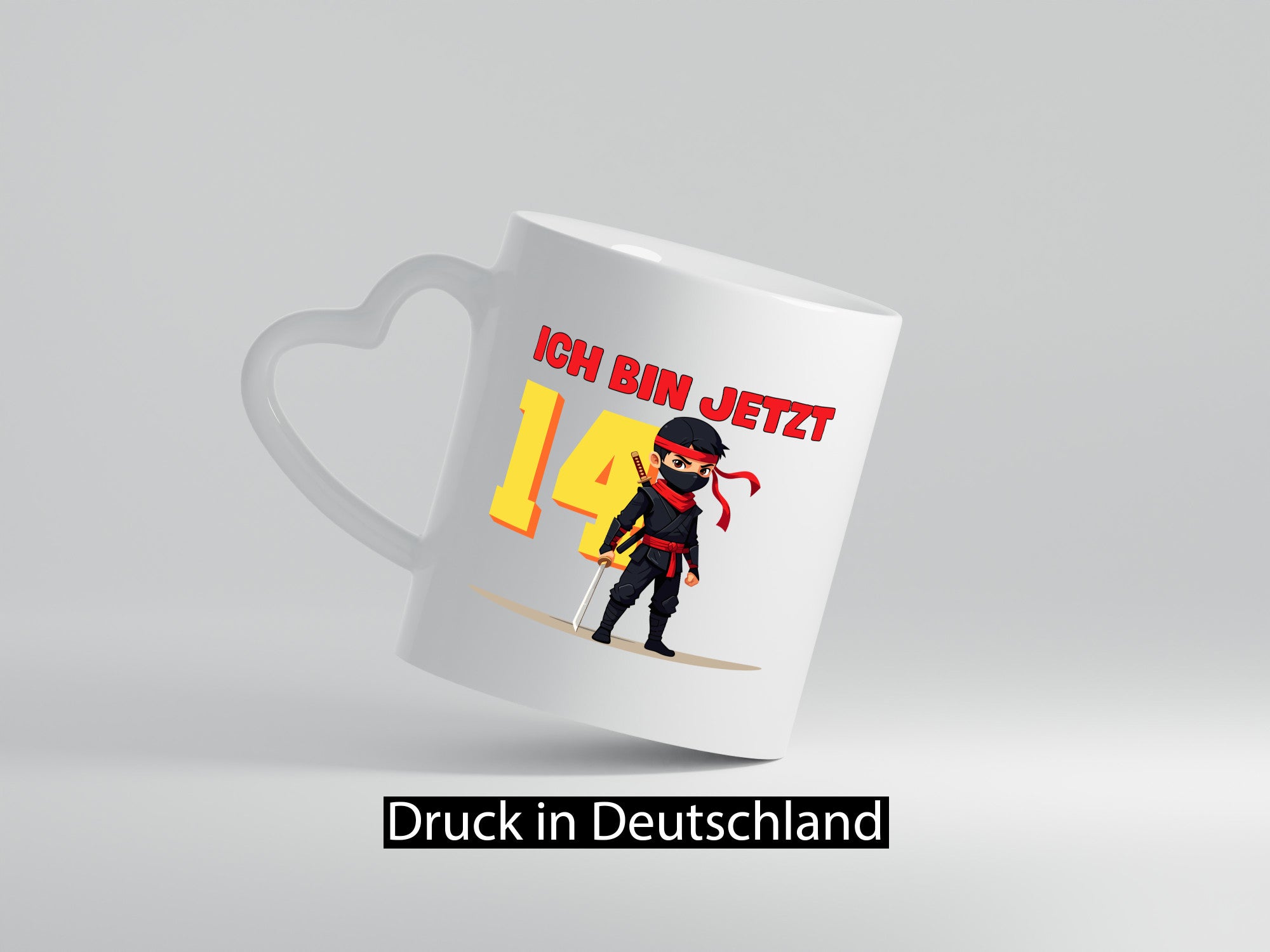 14. Geburtstag | 14 Jahre Ninja Kinder lustiger Spruch Geschenk Geschenkidee