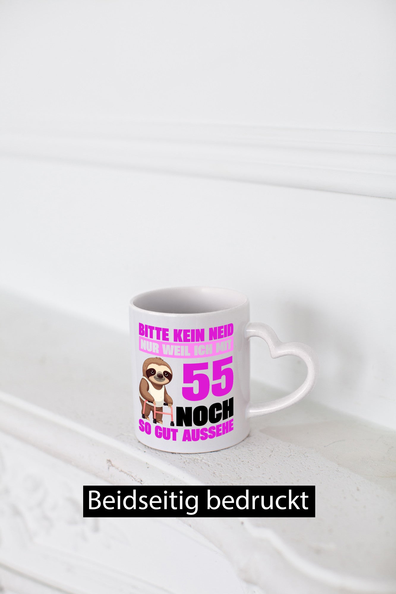 55. Geburtstag | Bitte kein neid Faultier 55 Jahre lustig Geschenkidee Geschenk