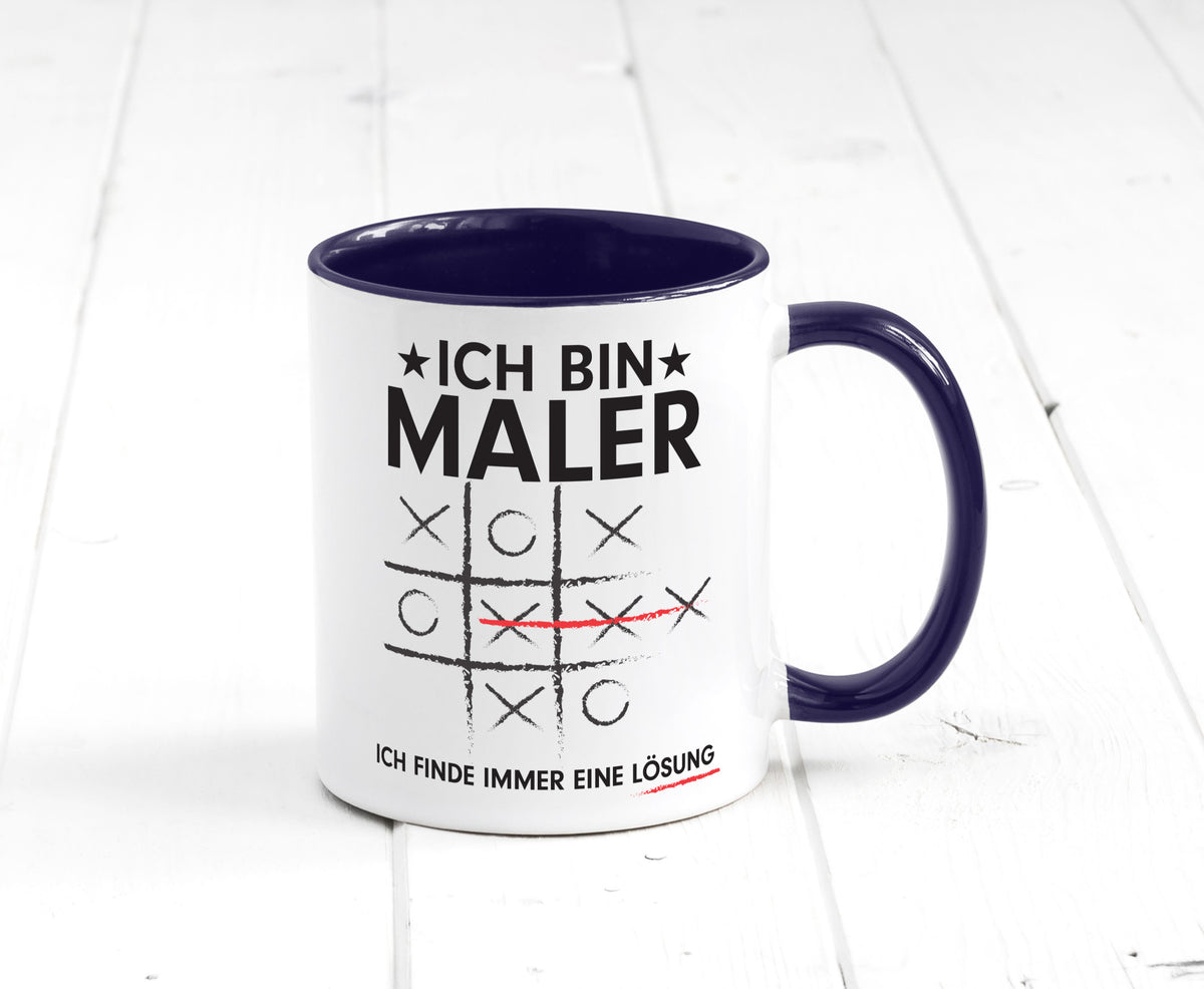 Löse Probleme: Maler | Malerei Geschenkidee Humor Tasse